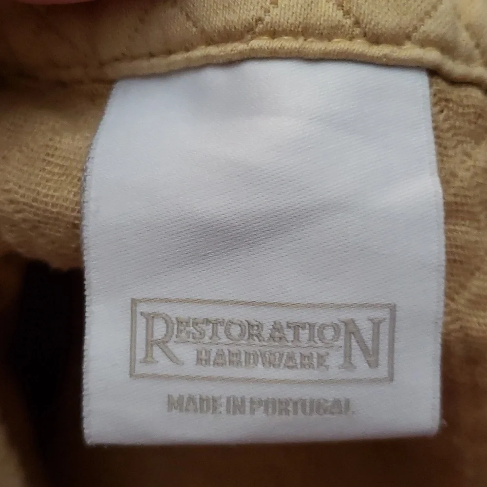 Restoration Hardware Diamond Matelasse Euro Sham
